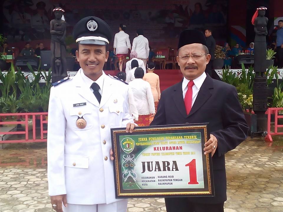 Karang Rejo raih Juara I BBGRM Propinsi Kaltim