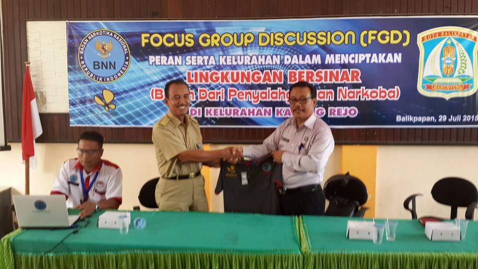 BNN Kota Balikpapan Gelar FGD Untuk Lingkungan "BERSINAR"