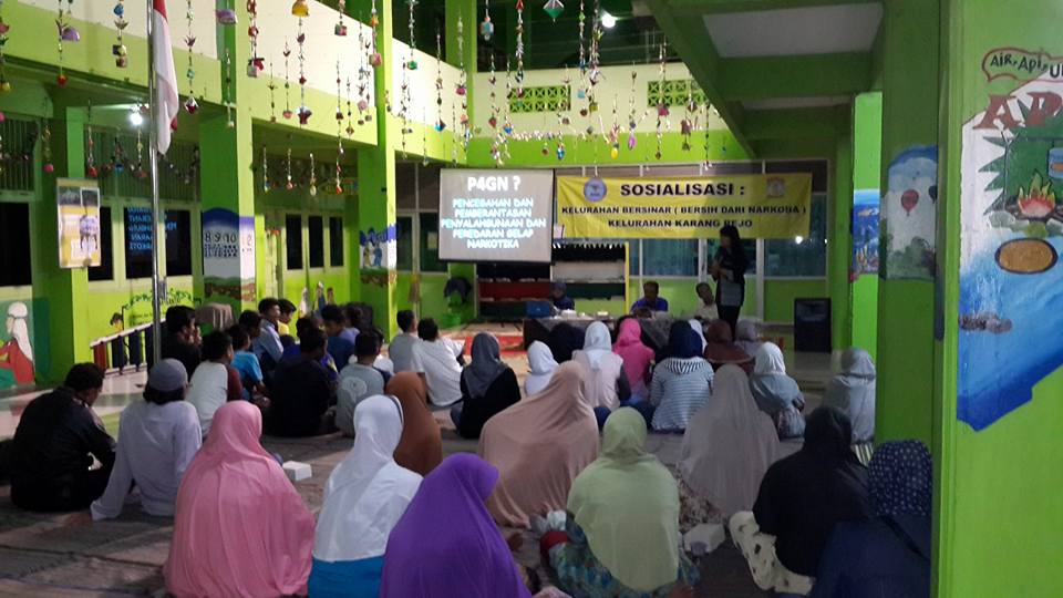 Karang Rejo Laksanakan Sosialisasi Kelurahan "Bersinar"