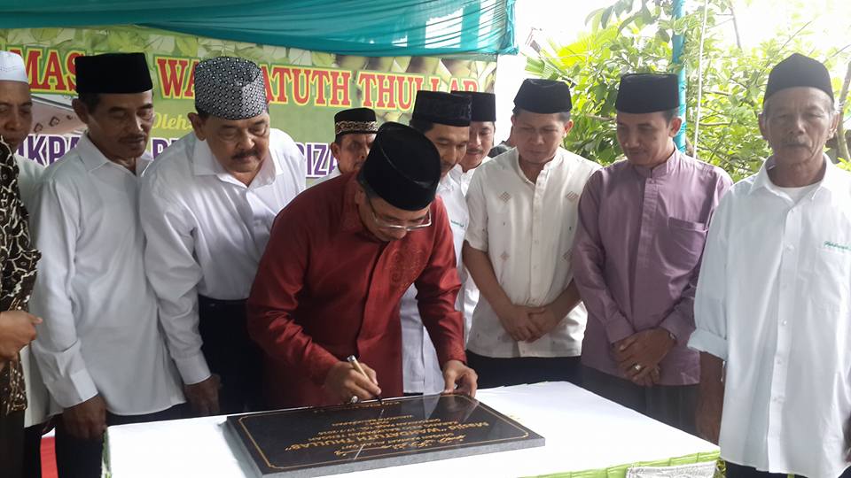 Peresmian Masjid Wahdatuh Thullab RT. 36 oleh Wali Kota Balikpapan