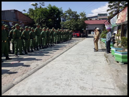 Menjelang H-1, 174 Orang Linmas Siap Kawal Pemilu 2019