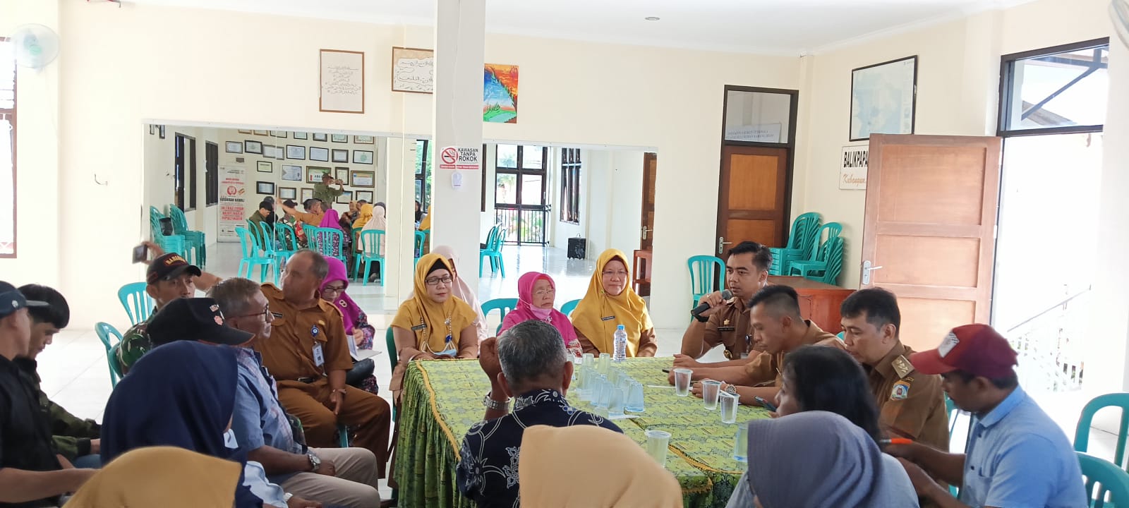 Pemantapan Acara Perayaan HUT RI ke-78 Kecamatan Balikpapan Tengah di Kelurahan Karang Rejo